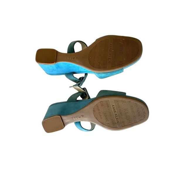 Anne Klein Nilli Dress Sandal Wedge Womens 9.5‎ M - Picture 6 of 10